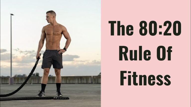 The 80/20 Rule of Fitness: Why Most Beginners Fail by Working Too Hard