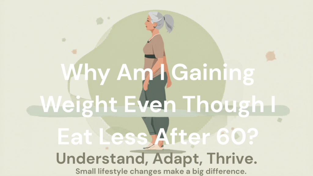 Why Am I Gaining Weight Even Though I Eat Less After 60?