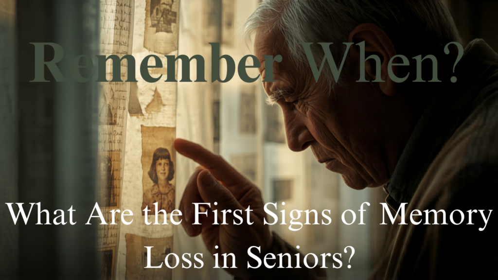 What Are the First Signs of Memory Loss in Seniors?